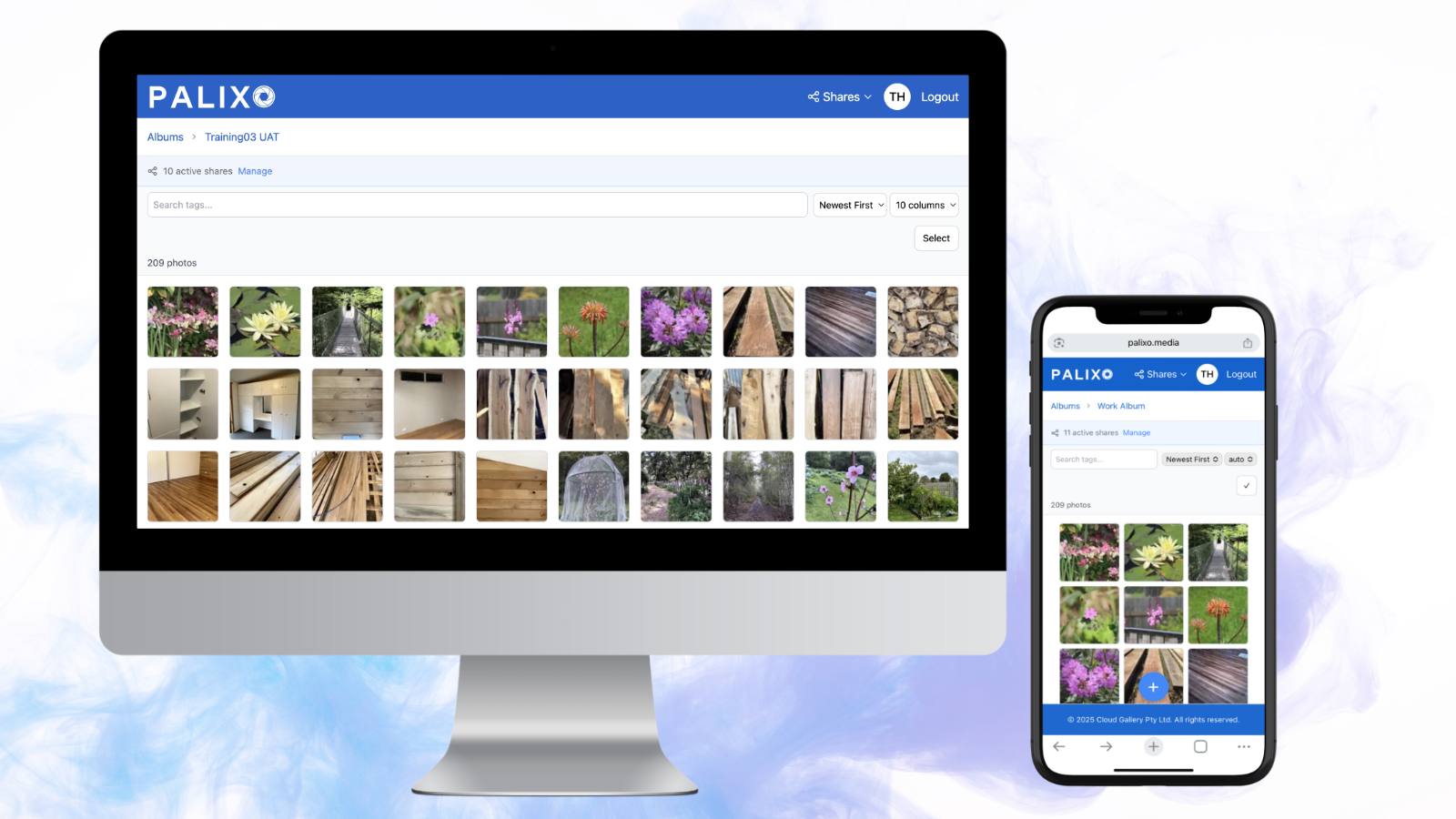 Palixo App Interface